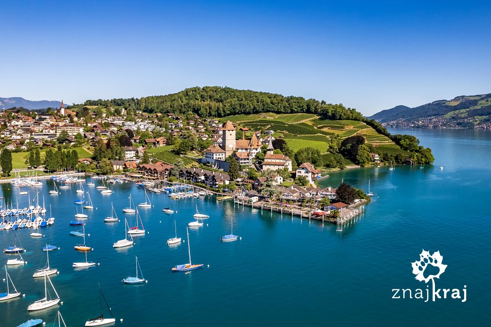 Na rowerze w góry Szlak Jezior w Alpach Szwajcarskich Znajkraj