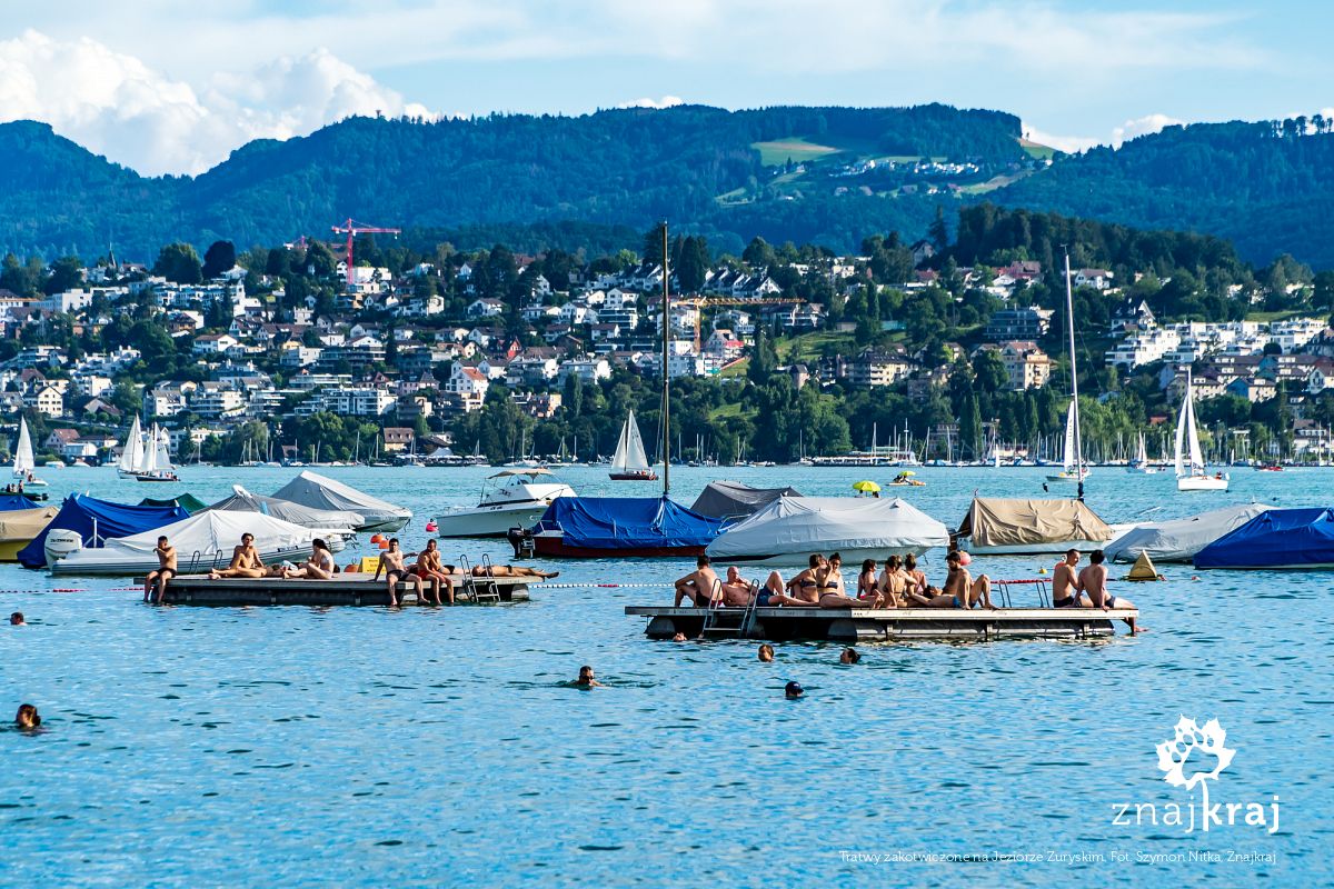 Na rowerze w góry Szlak Jezior w Alpach Szwajcarskich Znajkraj